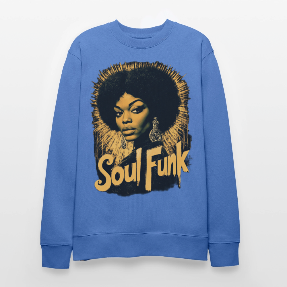 Soul Funk, Ekologisk sweatshirt CHANGER unisex från Stanley/Stella - blå