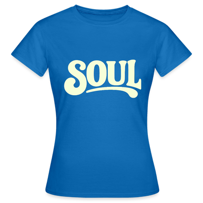All About Soul, T-shirt dam - royalblå