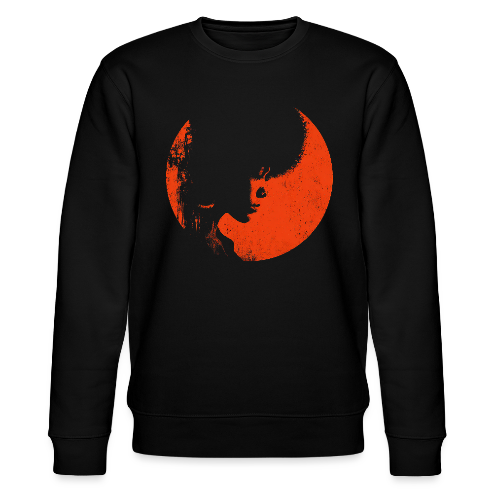 Crimson Melody, Ekologisk sweatshirt CHANGER unisex från Stanley/Stella - svart