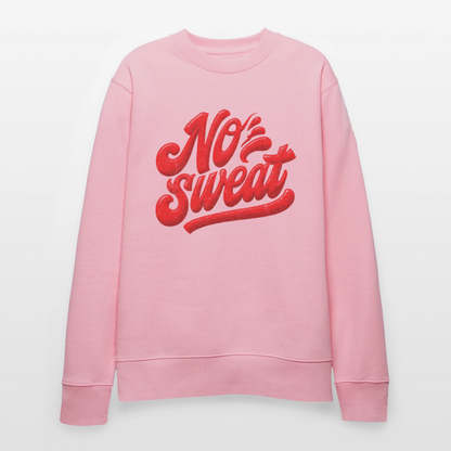 No Sweat, Ekologisk sweatshirt CHANGER unisex från Stanley/Stella - ljusrosa
