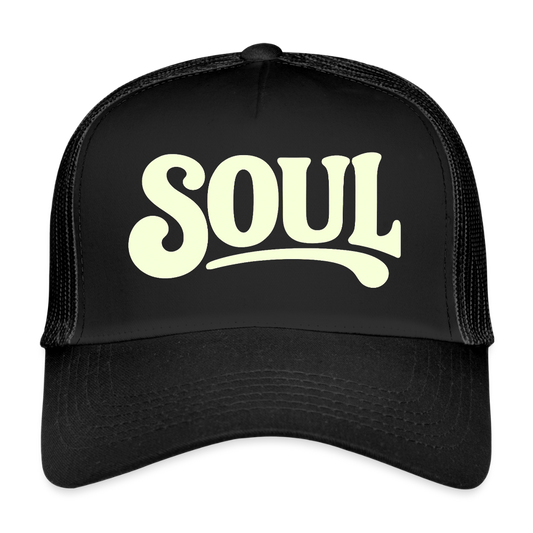 All About Soul, Trucker Cap - svart/svart