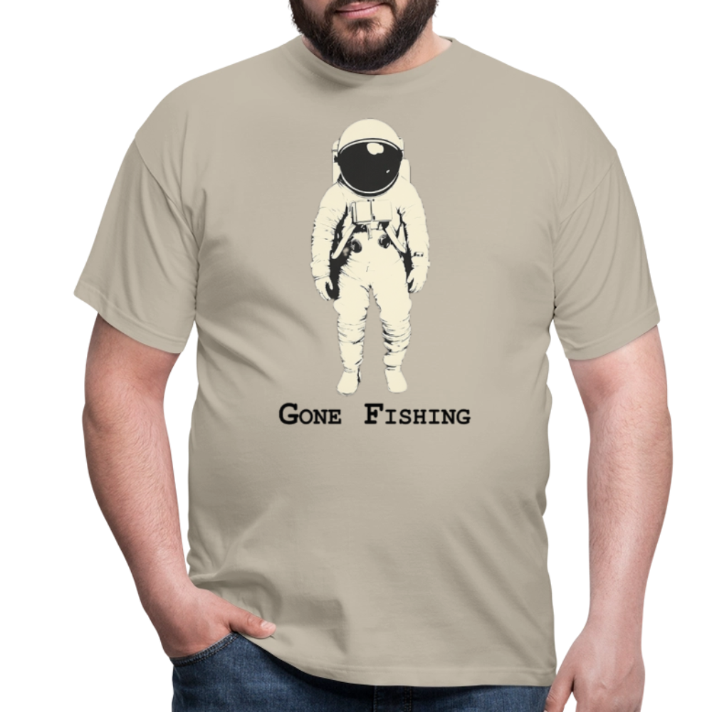 Drifting Beyond – Gone Fishing, T-shirt herr - sandbeige