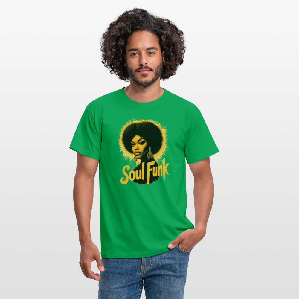 Soul Funk, T-shirt herr - kellygrön