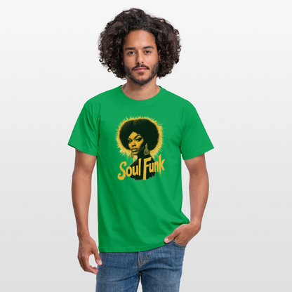 Soul Funk, T-shirt herr - kellygrön