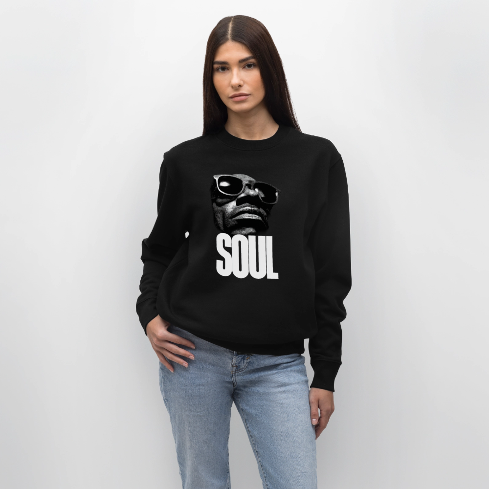 Soul Frequency, Ekologisk sweatshirt CHANGER unisex från Stanley/Stella - svart
