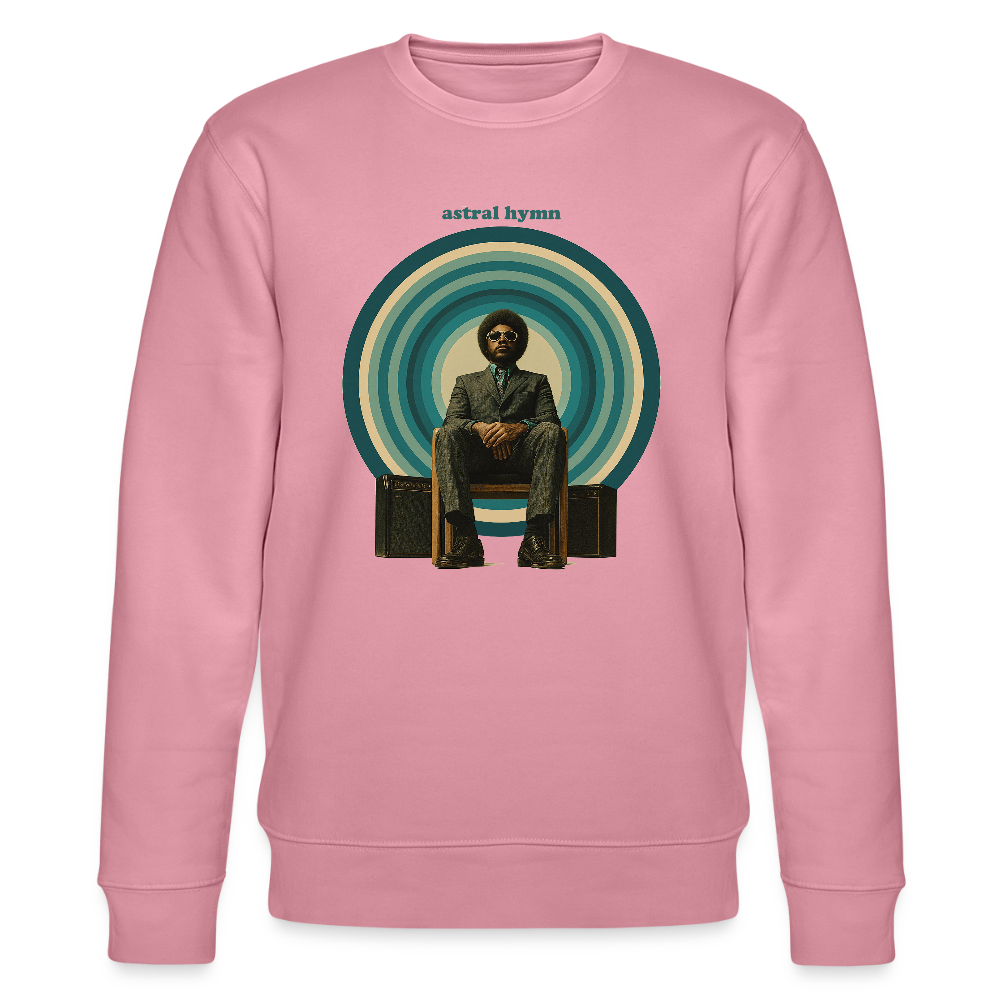 The Creator Has a Free Jazz Plan, Ekologisk sweatshirt CHANGER unisex från Stanley/Stella - lila dröm
