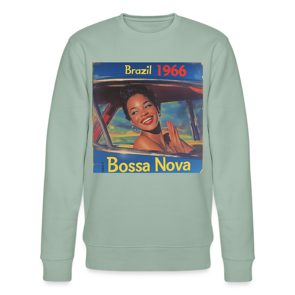 Isabela Costa, brazil 1966, Ekologisk sweatshirt CHANGER unisex från Stanley/Stella - ljus grågrön