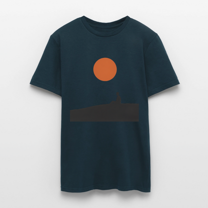 Under the sun, T-shirt unisex - marinblå