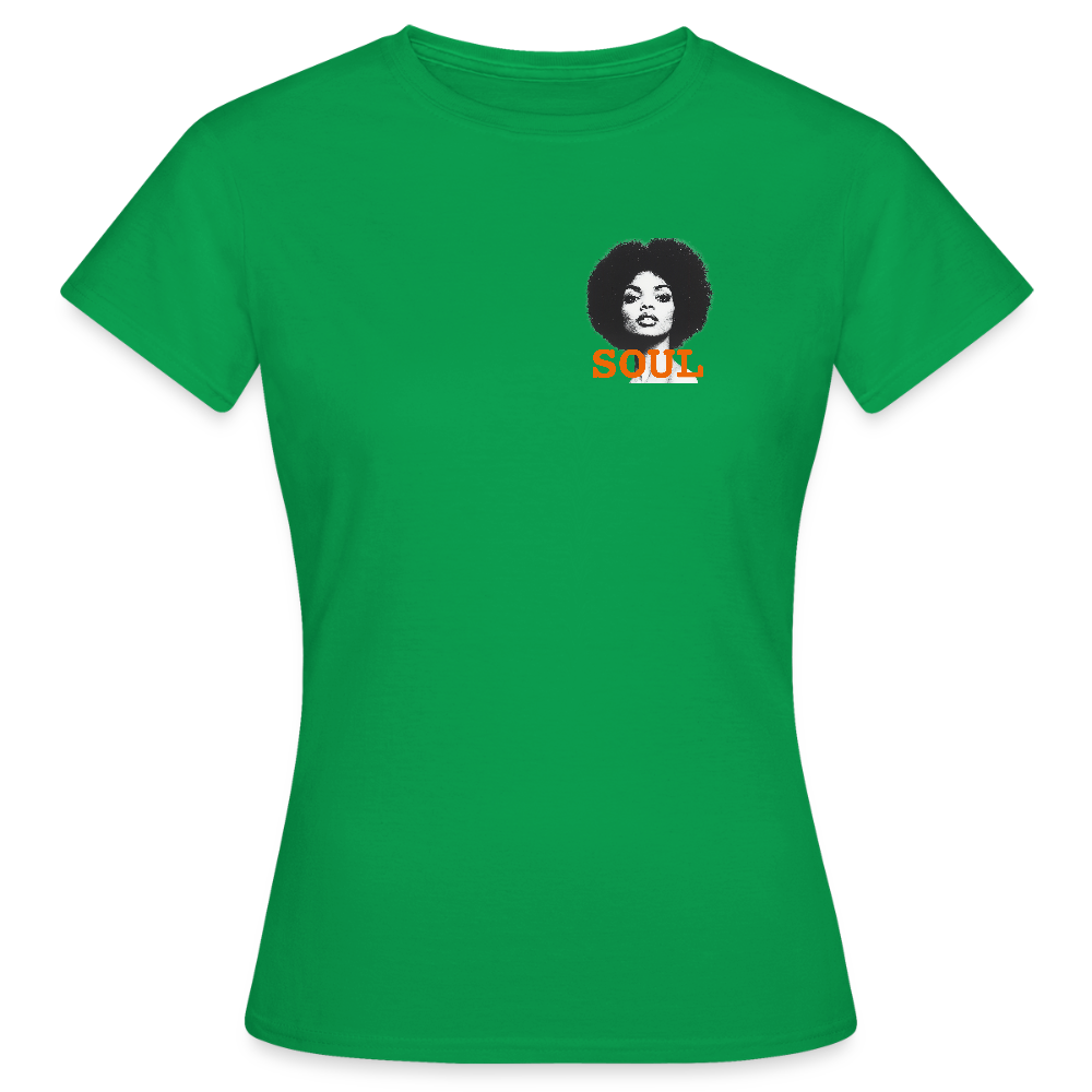SOUL PWR - T-shirt dam - kellygrön