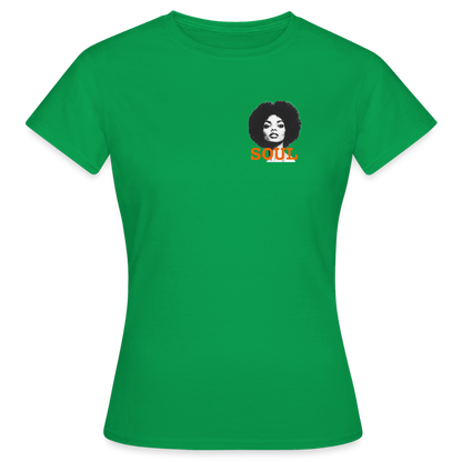 SOUL PWR - T-shirt dam - kellygrön
