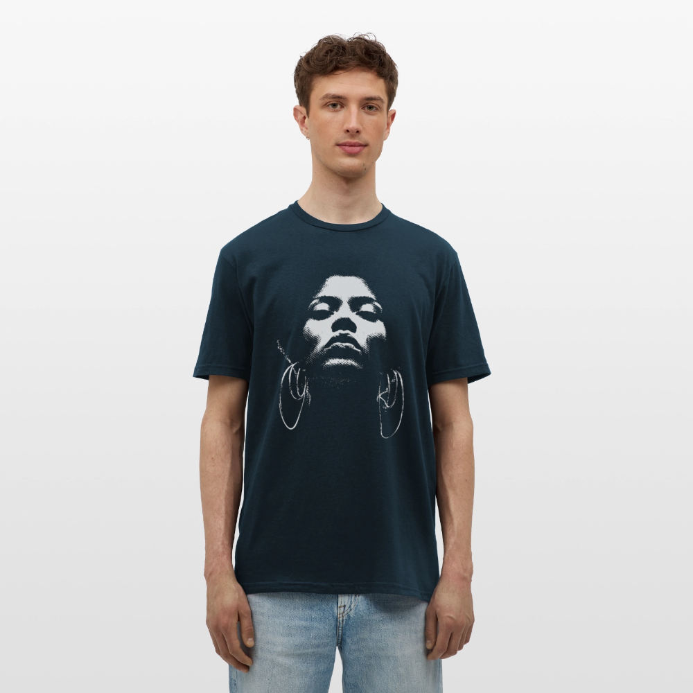 Beat Goddess, T-shirt unisex - marinblå