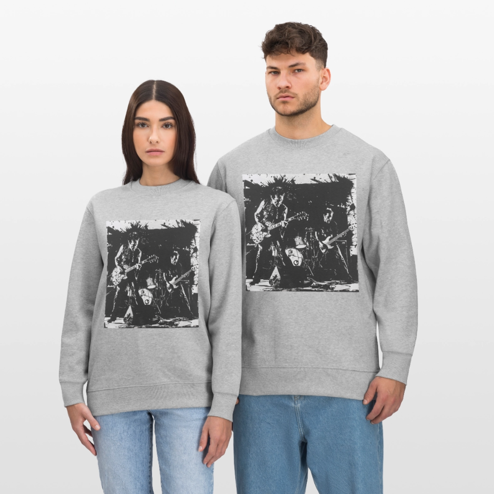 Köttfärsraseri, Ekologisk sweatshirt CHANGER unisex från Stanley/Stella - gråmelerad