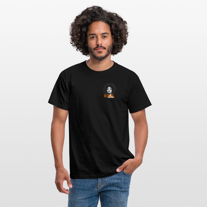 T-shirt unisex - Litet brösttryck - Litet brösttryck - svart