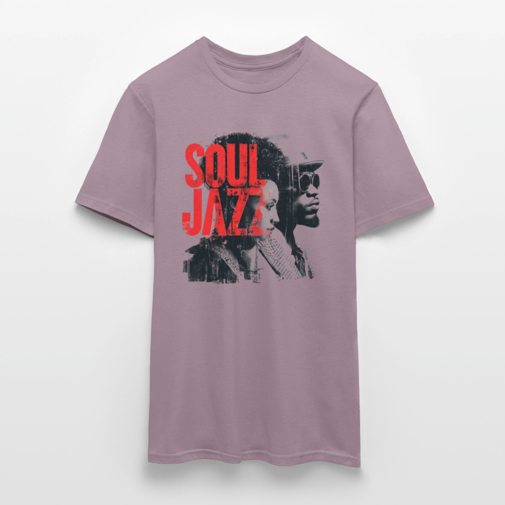 The Essence of Soul Jazz, T-shirt unisex - lilagrå 