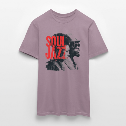 The Essence of Soul Jazz, T-shirt unisex - lilagrå 