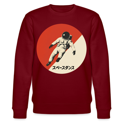 Space Dance, Ekologisk sweatshirt CHANGER unisex från Stanley/Stella - vinröd