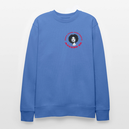 Where Music Lives – Powered by Acceso Family (small print), Ekologisk sweatshirt CHANGER unisex från Stanley/Stella - blå