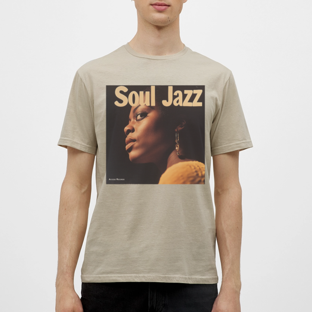 Acceso's Soul Groove: Jazz with a Beat, T-shirt herr - sandbeige