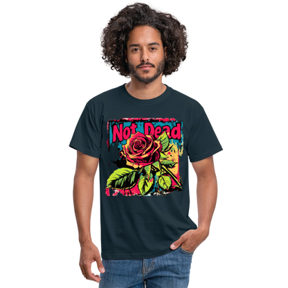 Den Eviga Rosen, T-shirt herr - marinblå