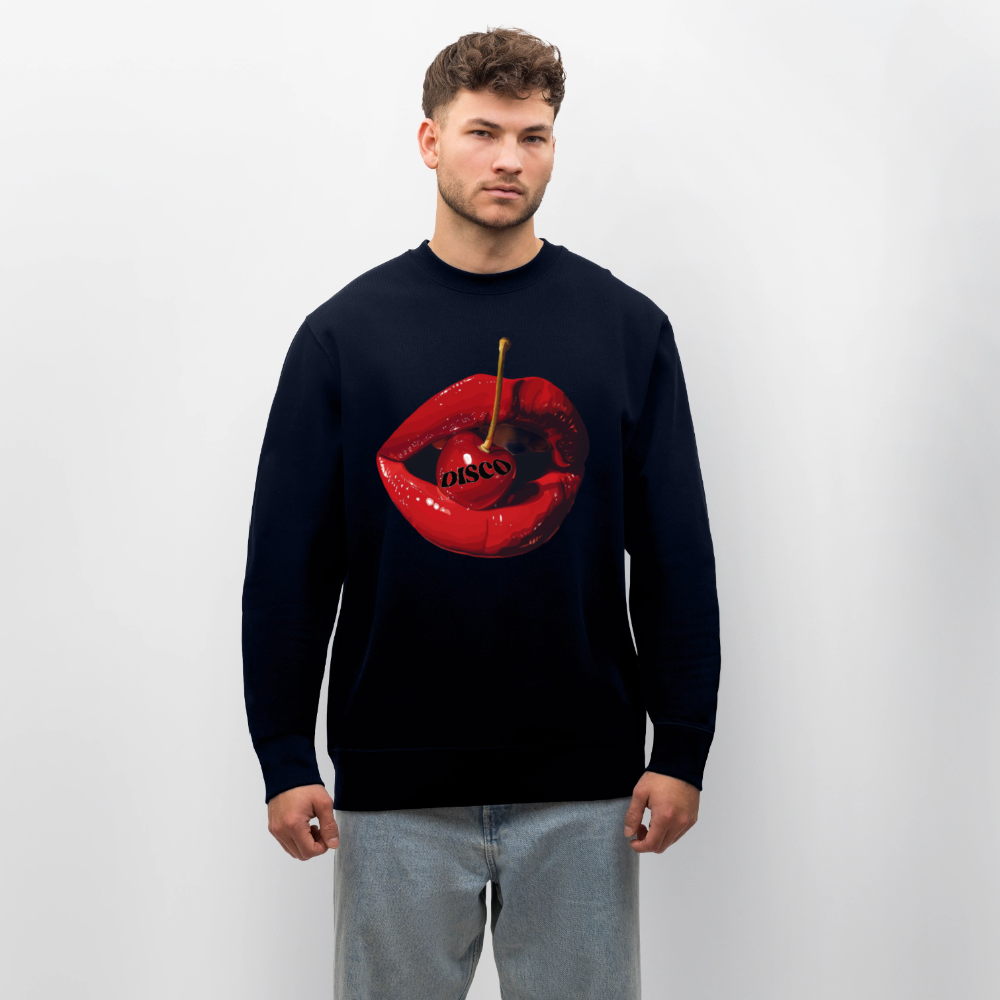Taste of Disco, Ekologisk sweatshirt CHANGER unisex från Stanley/Stella - marinblått