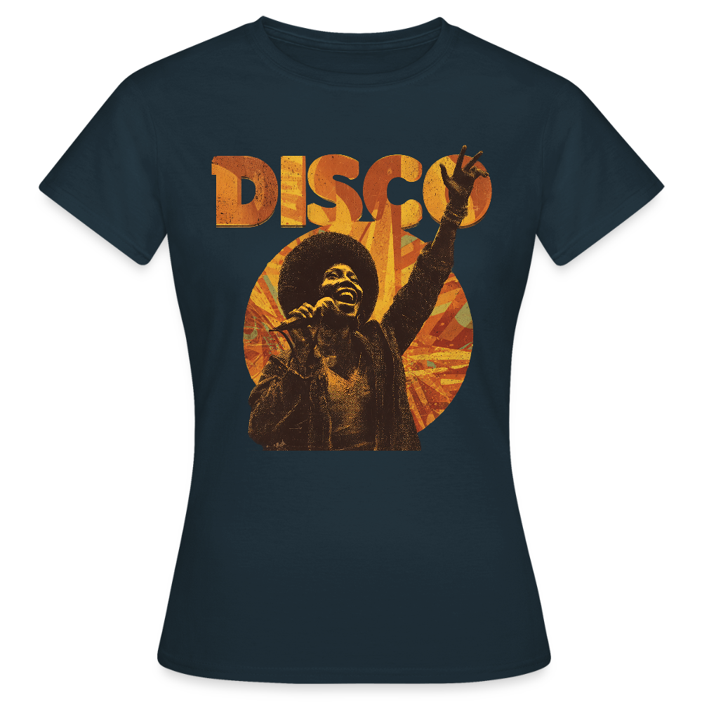 Boogie Soul, T-shirt dam - marinblå
