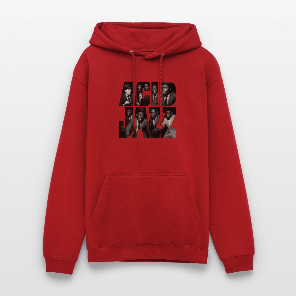 80s Club Jazzdance, Luvtröja unisex - röd