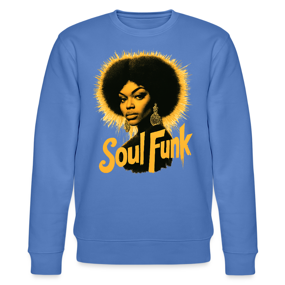 Soul Funk, Ekologisk sweatshirt CHANGER unisex från Stanley/Stella - blå