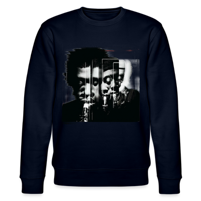 Between Breaths, Ekologisk sweatshirt CHANGER unisex från Stanley/Stella - marinblått