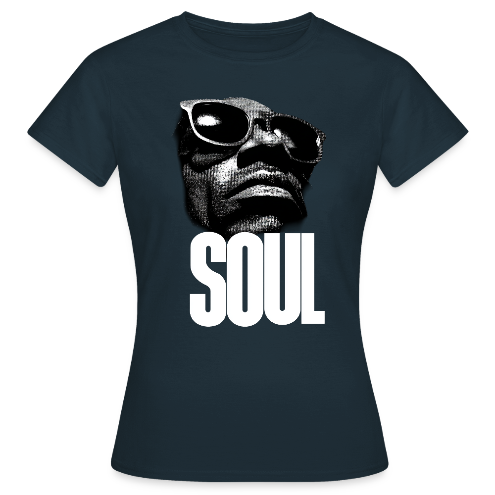 Soul Frequency,  T-shirt dam - marinblå