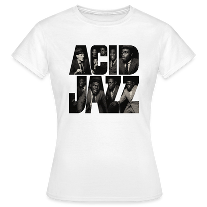 80s Club Jazzdance, T-shirt dam - vit