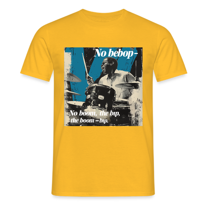 Push It Bebop, T-shirt unisex - gul