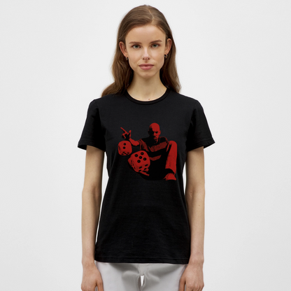 Six Side Story, T-shirt dam - svart