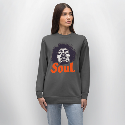 A Soul Awakening, Ekologisk sweatshirt CHANGER unisex från Stanley/Stella - kolgrå