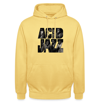 80s Club Jazzdance, Luvtröja unisex - citrongul