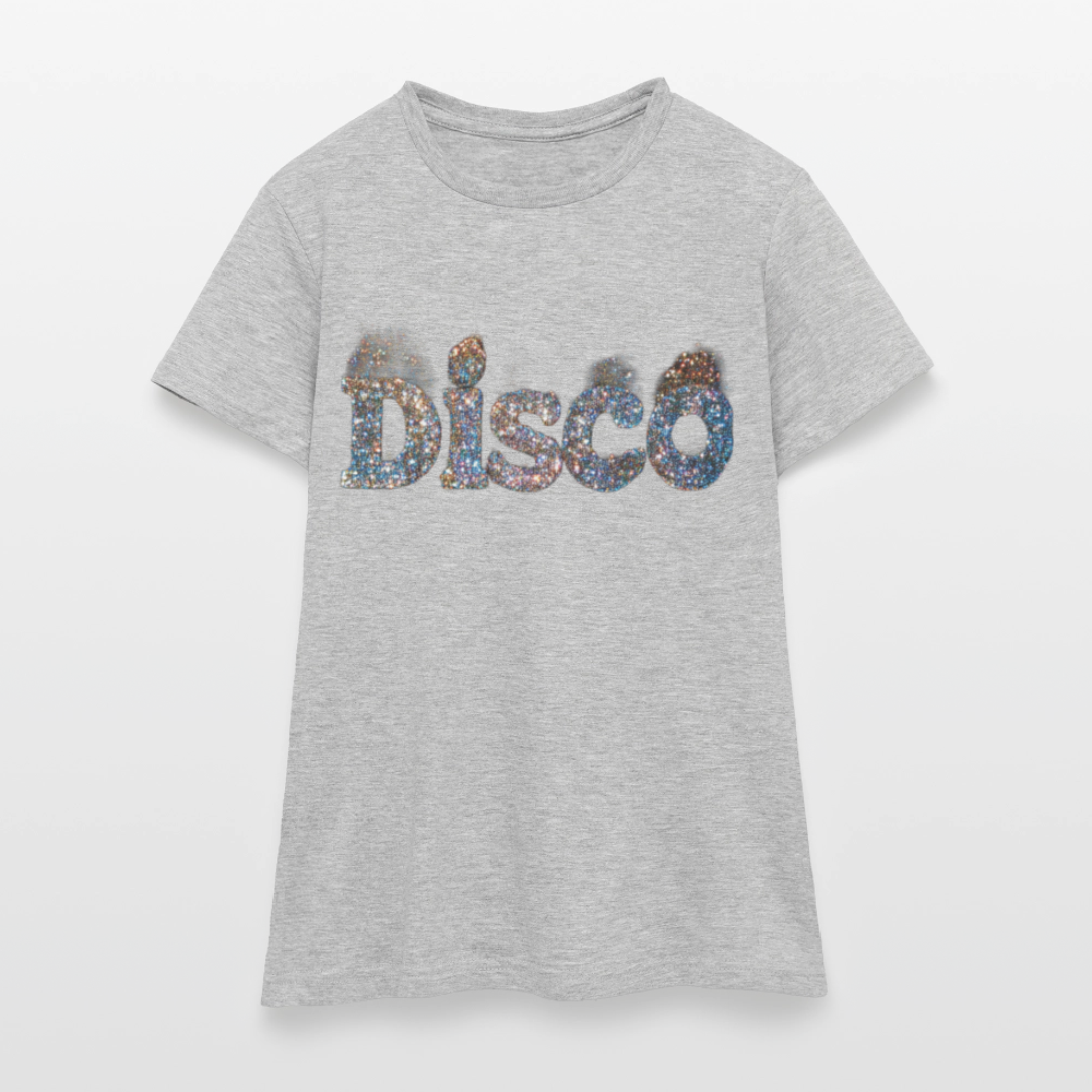 Star Dust, T-shirt dam - gråmelerad