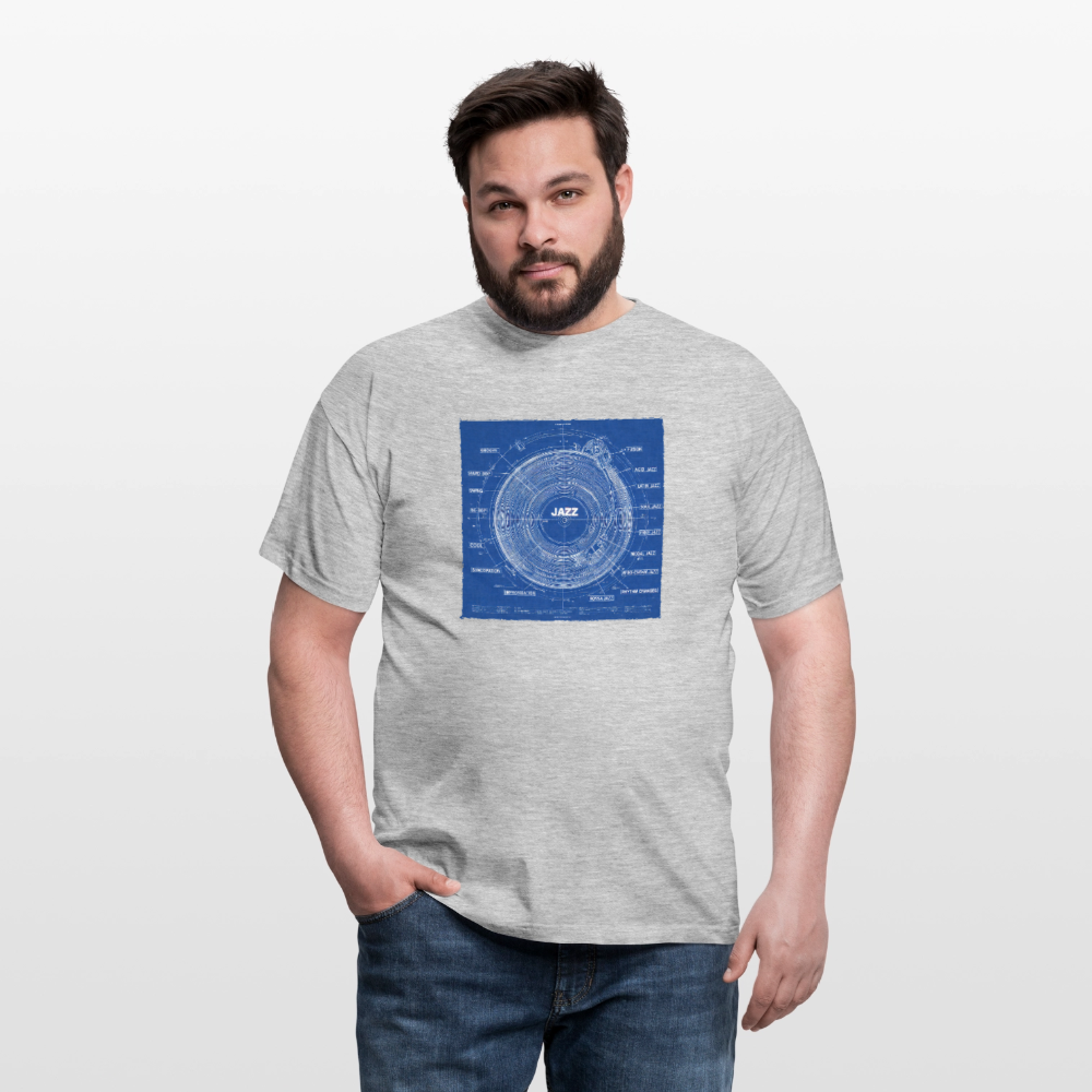 Kind of Blueprint, T-shirt unisex - gråmelerad