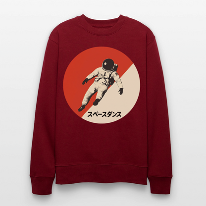 Space Dance, Ekologisk sweatshirt CHANGER unisex från Stanley/Stella - vinröd