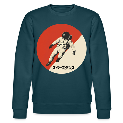 Space Dance, Ekologisk sweatshirt CHANGER unisex från Stanley/Stella - mörk petrol