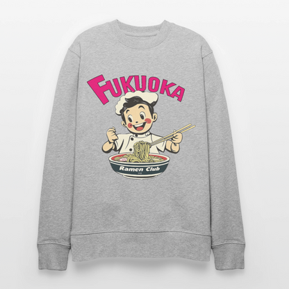 Fukuoka Ramen Club, Ekologisk sweatshirt CHANGER unisex från Stanley/Stella - gråmelerad