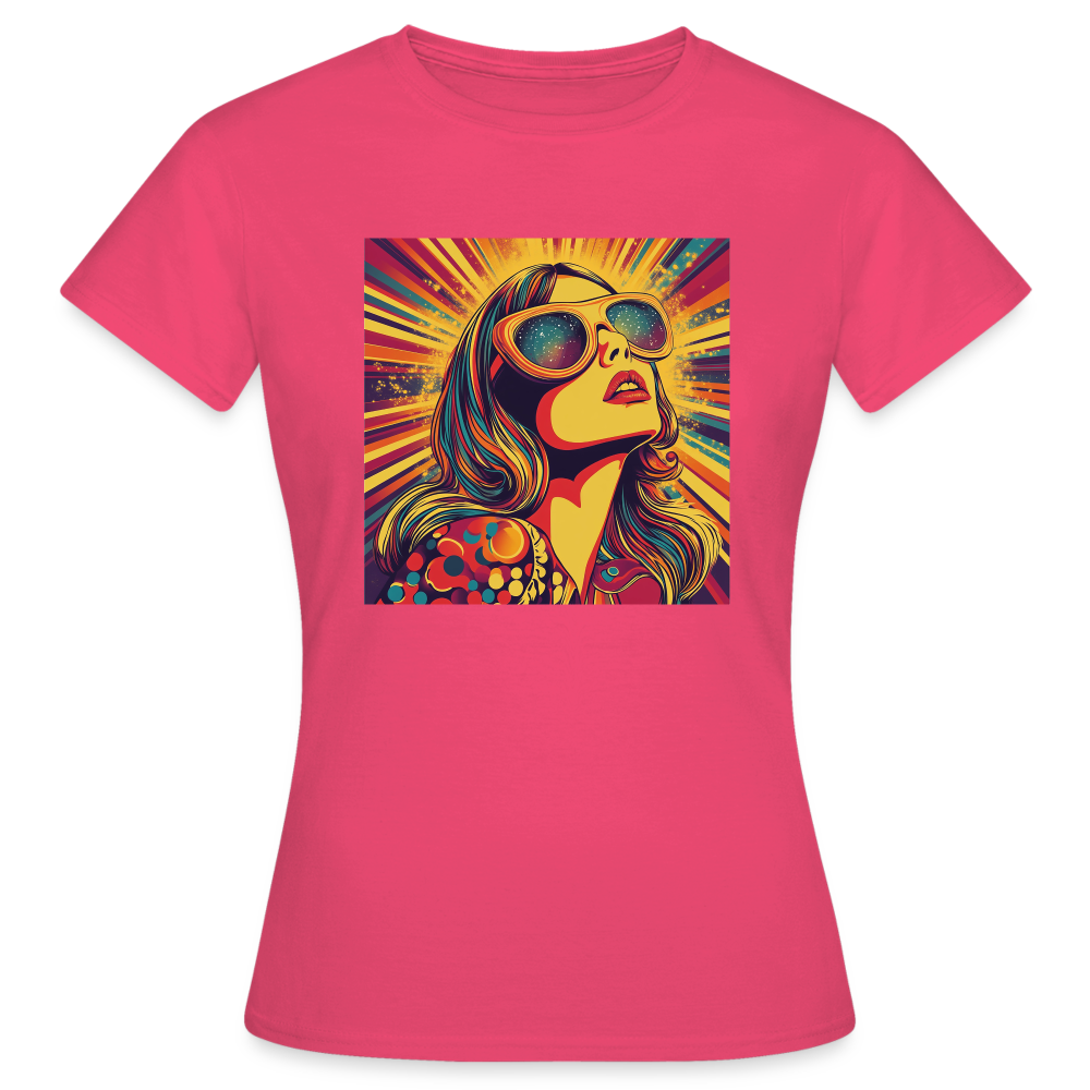Disco Fever, T-shirt dam - azalea