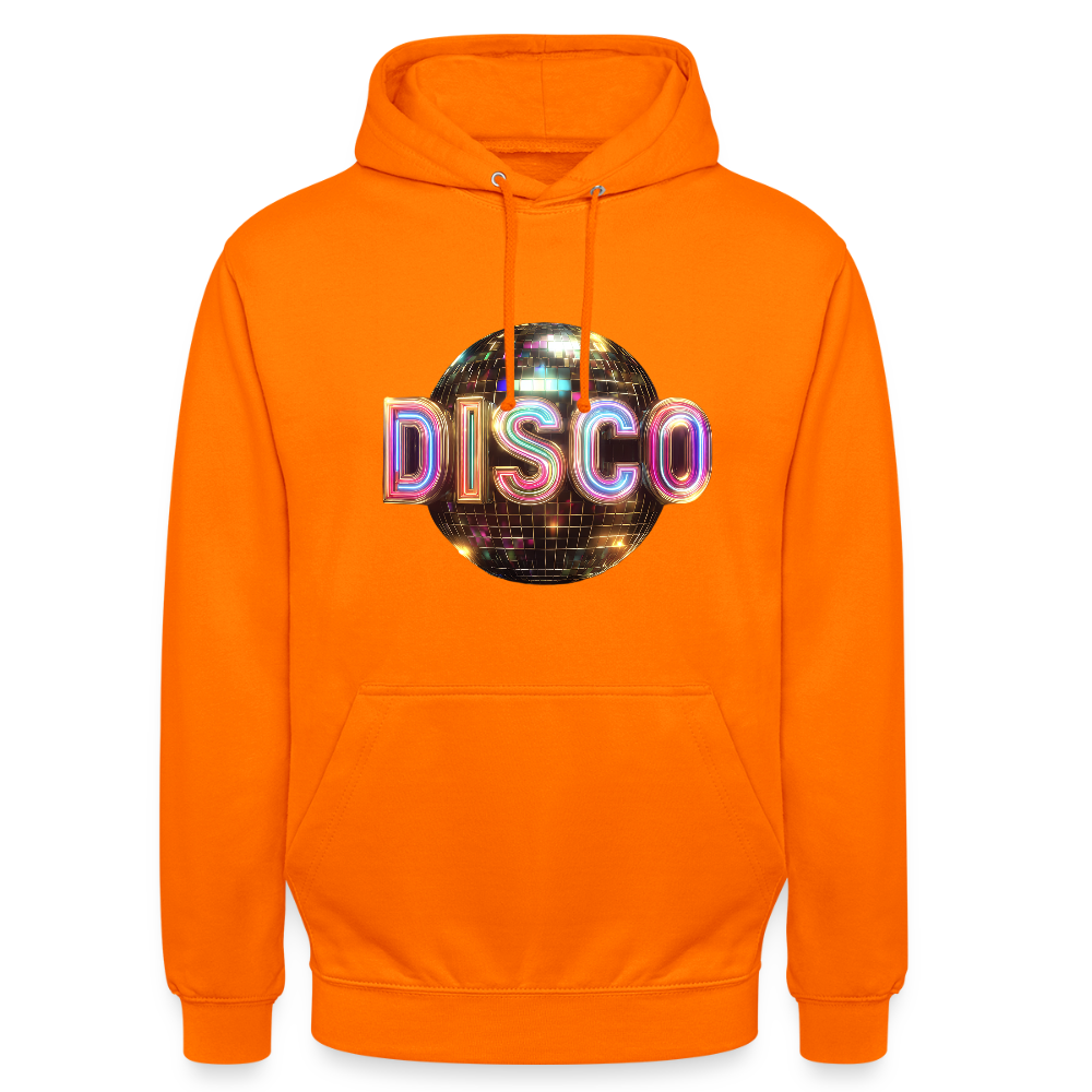 Disco Dreamscape, Luvtröja unisex - orange