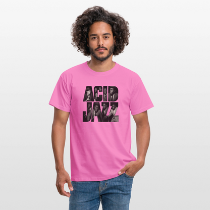 80s Club Jazzdance, T-shirt herr - rosa