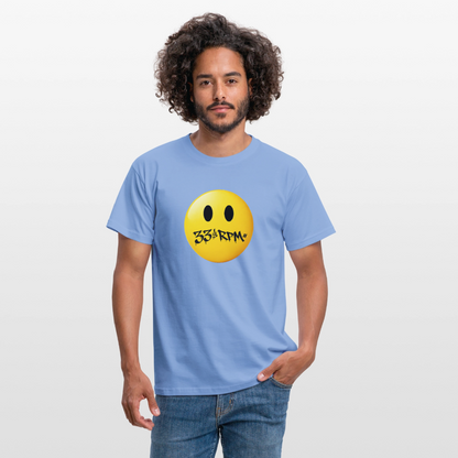 Turntable Grin, T-shirt unisex - carolina blue