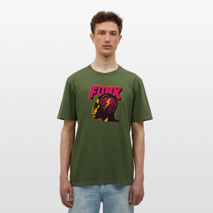 Funk Head, T-shirt herr - Militärgrön