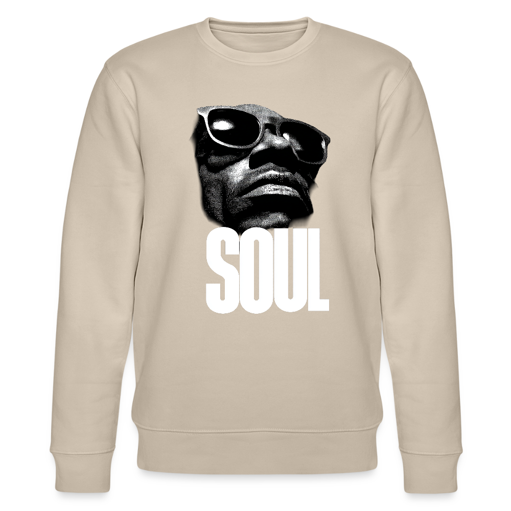 Soul Frequency, Ekologisk sweatshirt CHANGER unisex från Stanley/Stella - beige