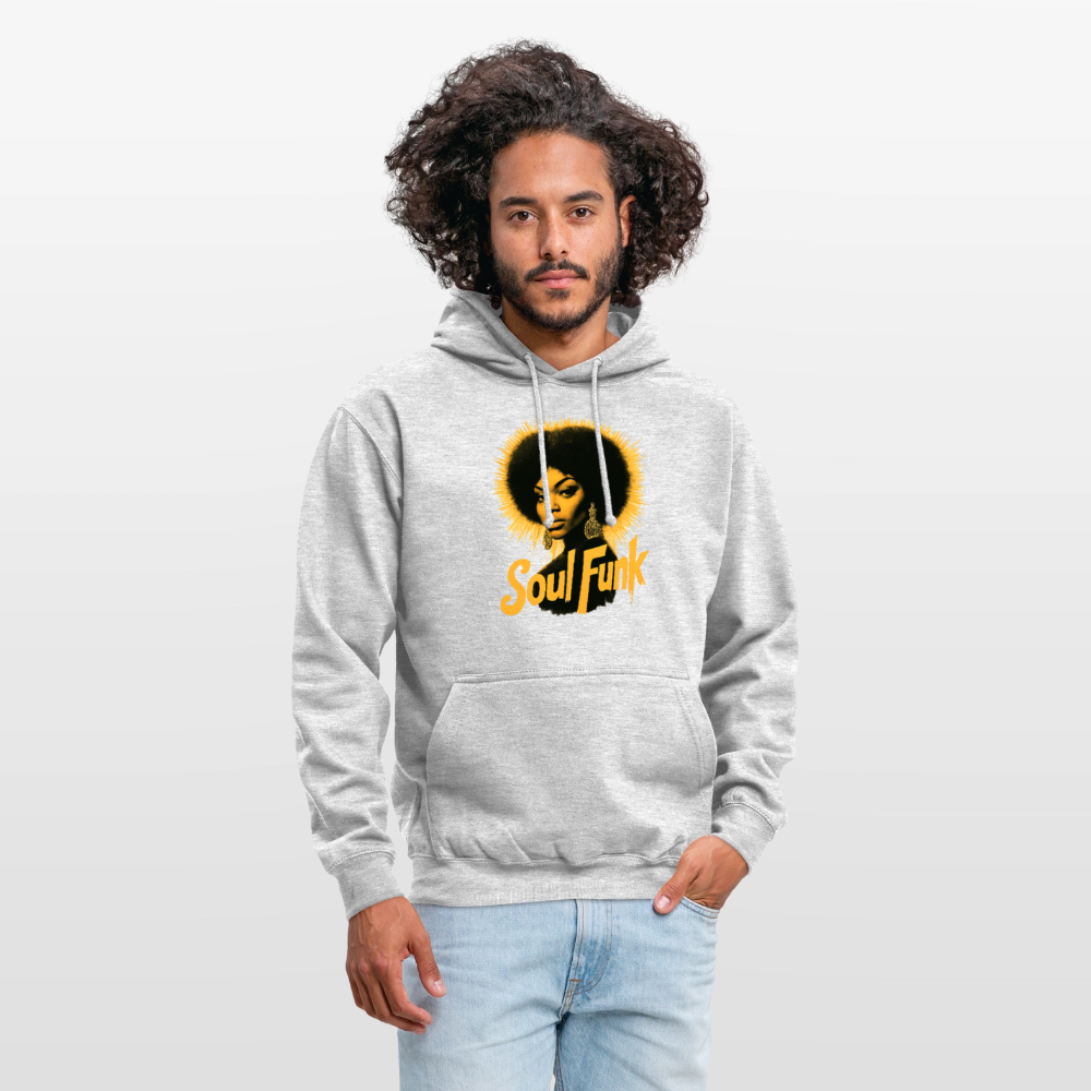 Soul Funk, Luvtröja unisex - ljusgråmelerad