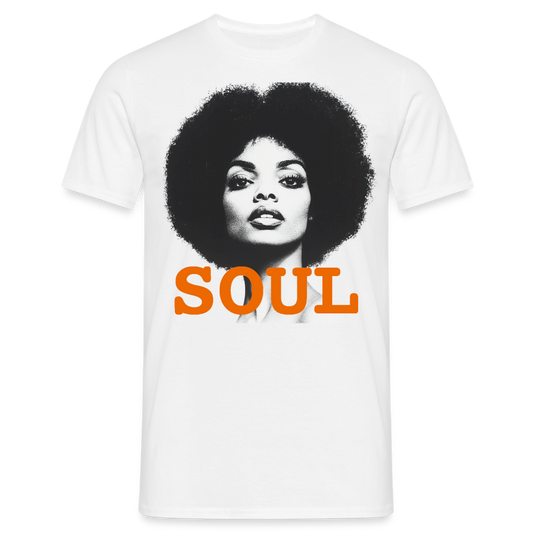 Soul PWR, T-shirt herr - vit