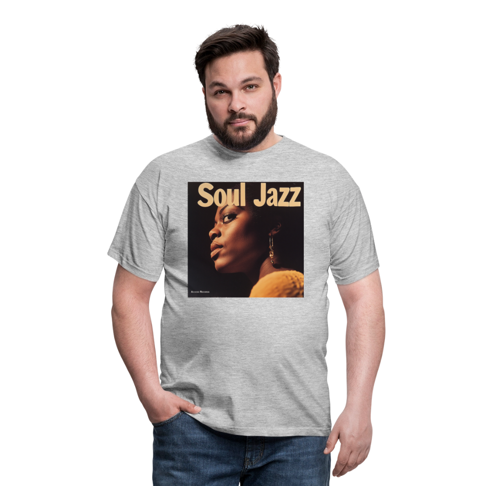 Acceso's Soul Groove: Jazz with a Beat, T-shirt herr - gråmelerad