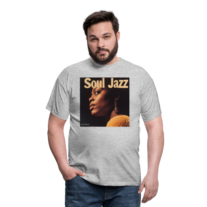 Acceso's Soul Groove: Jazz with a Beat, T-shirt herr - gråmelerad