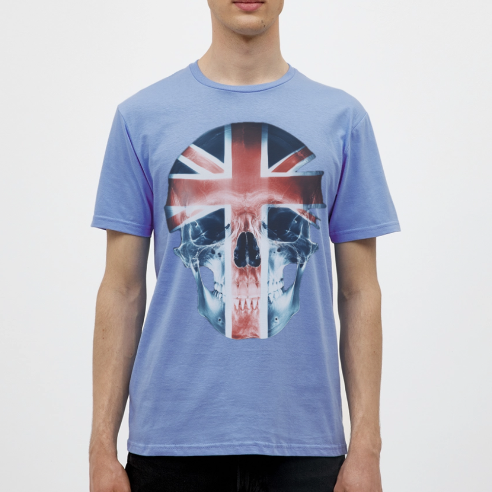 God Save the Skull, T-shirt herr - carolina blue